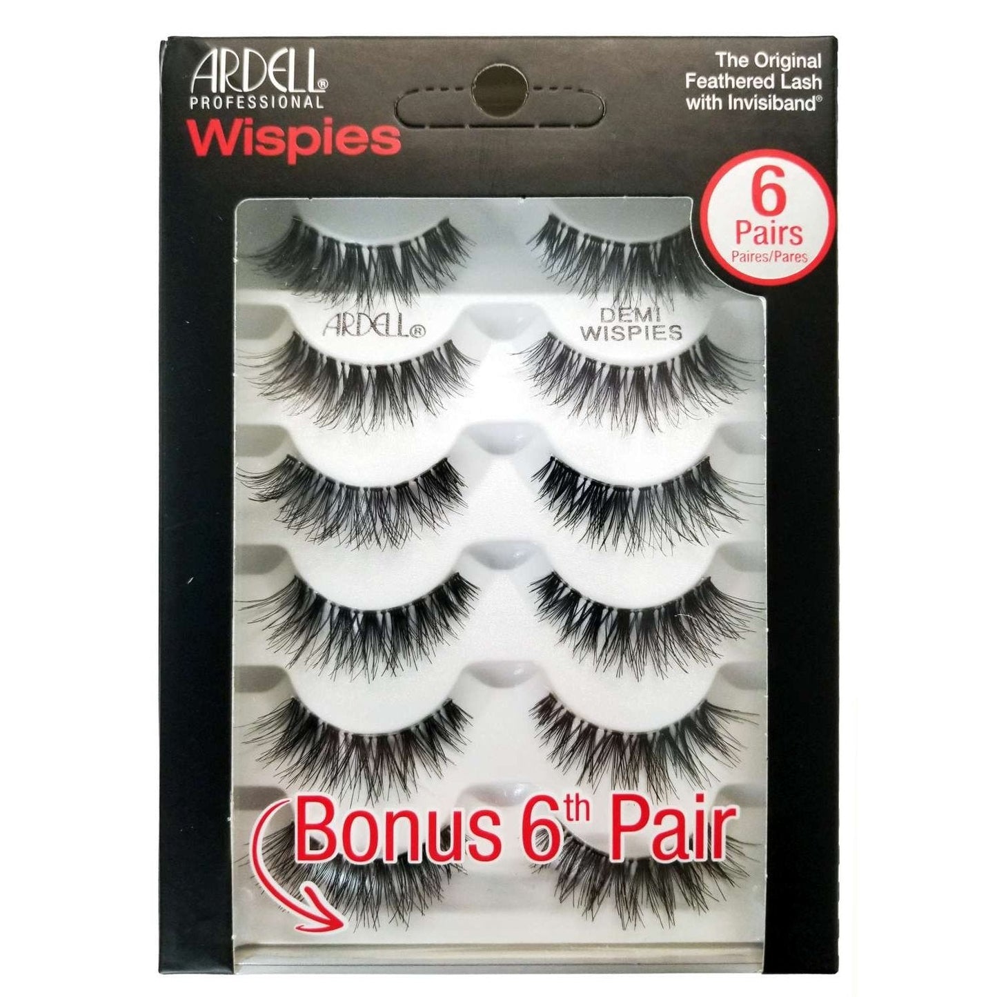 Ardell 6 Pack Bonus - Demi Wispies