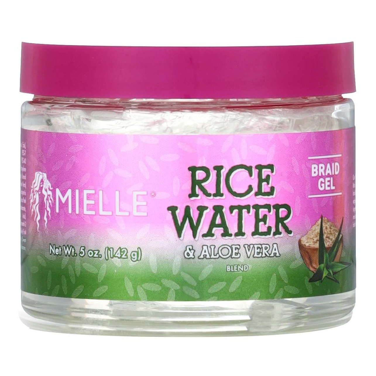 Mielle Rice Water Aloe Blend Vera Braid Gel