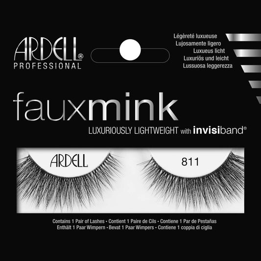 Ardell Faux Mink Luxuriously Lightweight With Invisiband 811