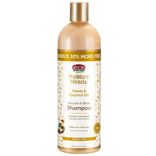 African Pride Moisture Miracle Nourish  Shine Shampoo