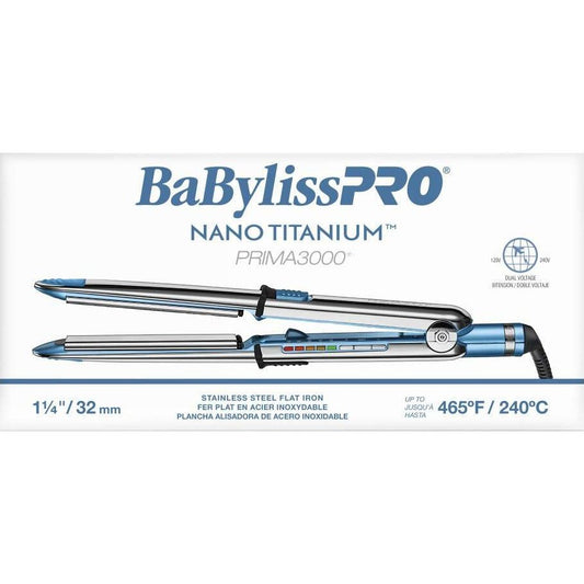 Babylisspro Nano Titanium Prima3000 Ionic Straightener