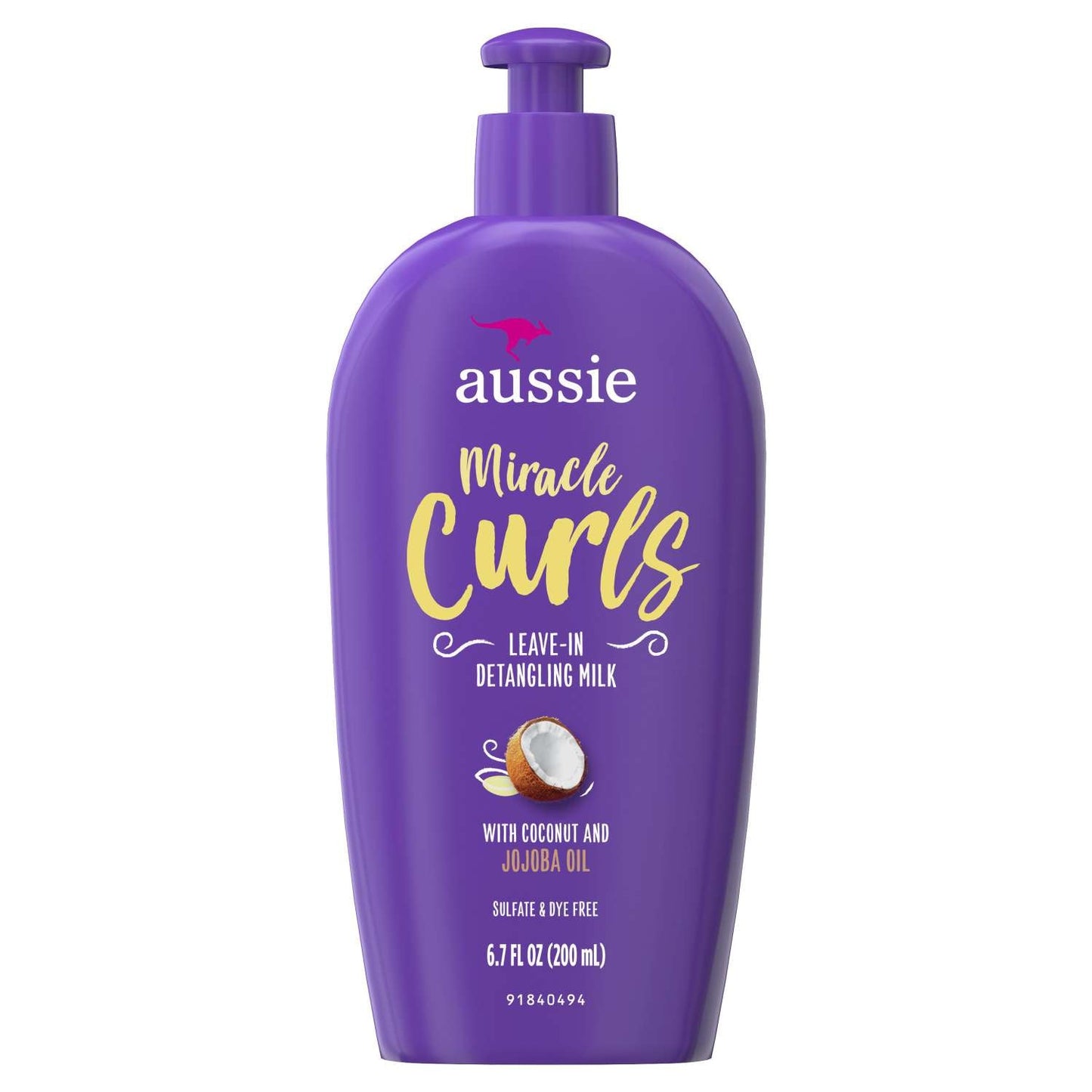 Aussie Miracle Curls Leave-In Detangling Milk